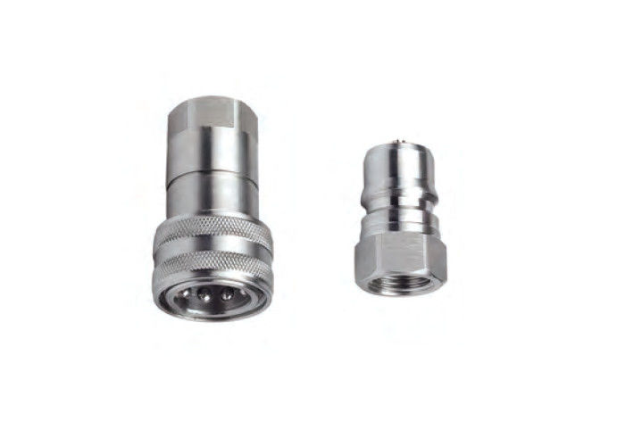 316 فولاد ضد زنگ بسته نوع هیدرولیک کوپلر سریع 1/2 '' سری CB-1