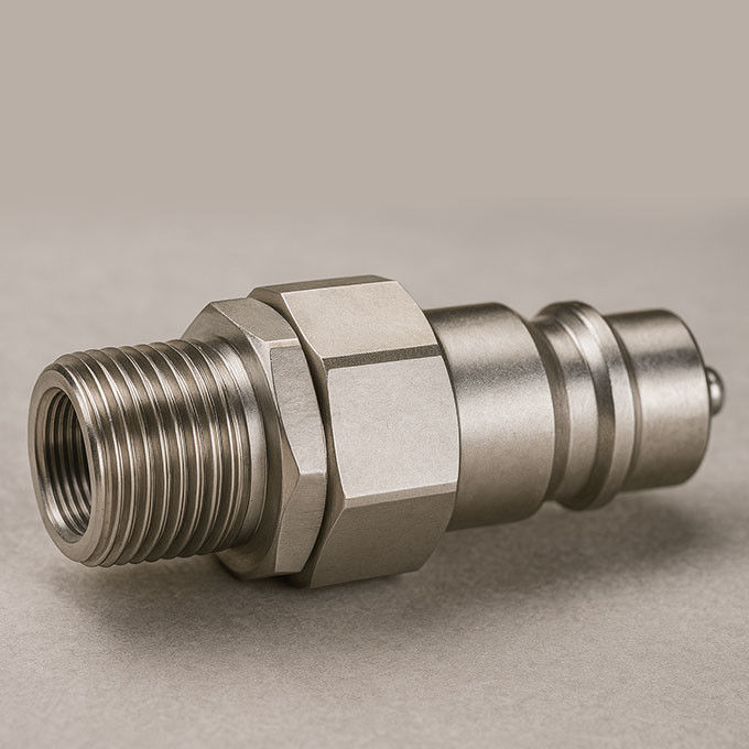 کوپلینگ های سریع هیدرولیک فولاد کربنی با دوام سری ISO سری ISO-7241-A جایگزین برند