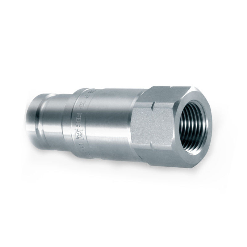316L فولاد ضد زنگ هیدرولیک اتصال سریع Iso سری Iso 16028-Cb-Sp-6fn-Db
