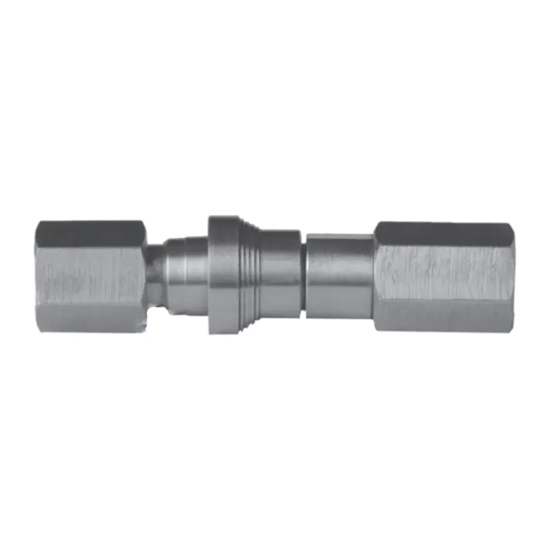 اتصال سریع CB-QC از جنس استیل ضد زنگ 316 با فشار بالا  آب‌بندی FKM  سازگار با Swagelok