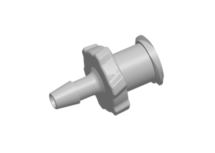 Luer Fitting زن Luer X 3/32 HB پلی پروپیلن طبیعی